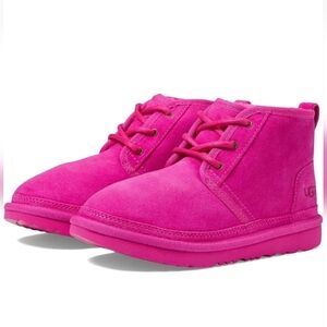 UGG Big Kids' Neumel II Chukka Suede Youth Sizes Boots Rock Rose 1017320